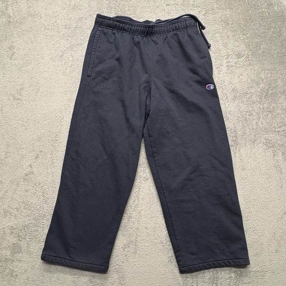 Champion Sweatpants Mens Medium Black Relaxed Fit Athletic Joggers Casual Pants‎ - Picture 1 of 6